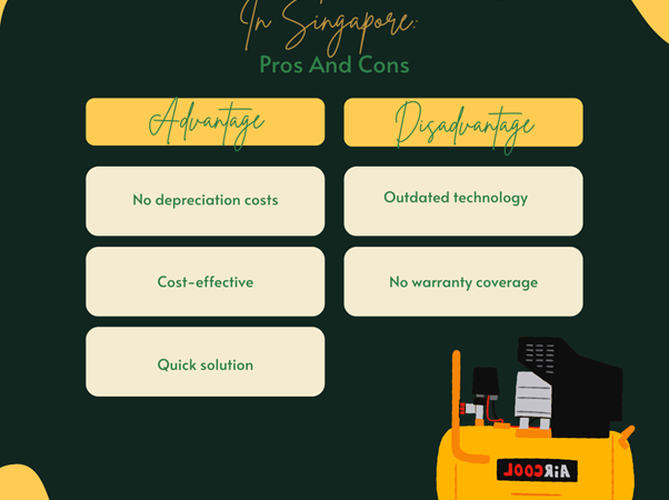 Advantages And Disadvantages Of Used Air Compressor For Sale In Singapore
